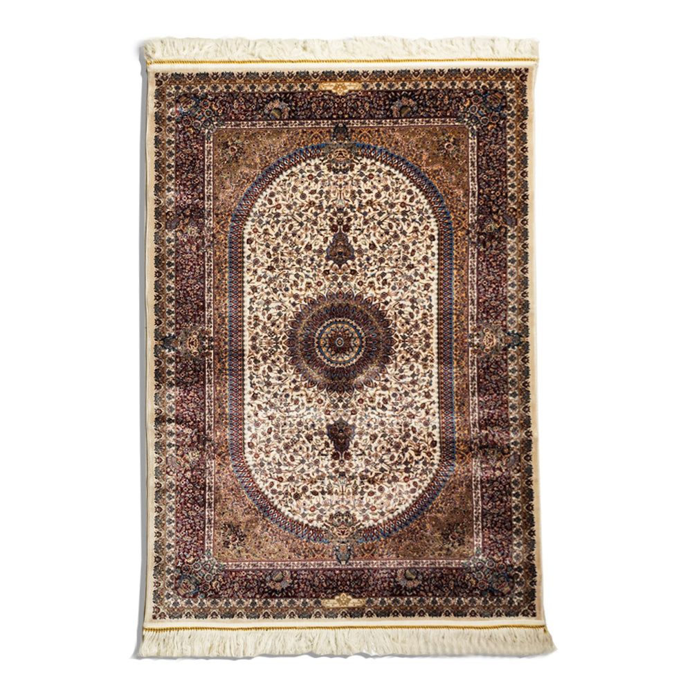 Persian Heritage Silk Carpet