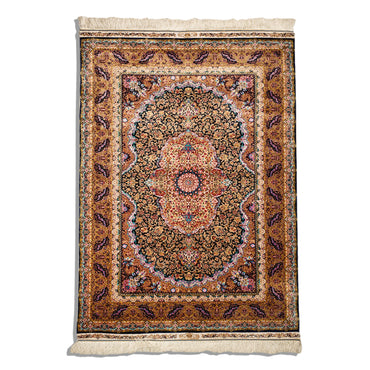 Multicolour Silk Carpet