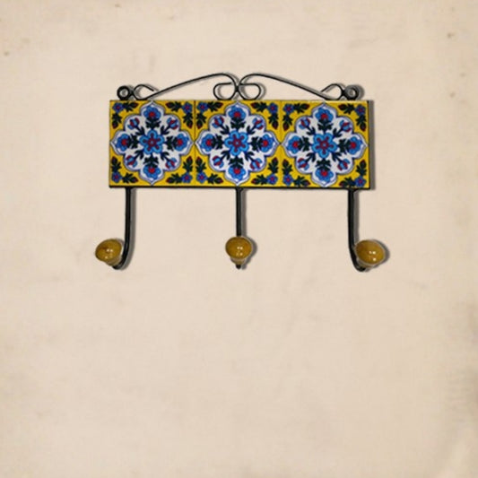 Mosaic Yellow Tile Pegs