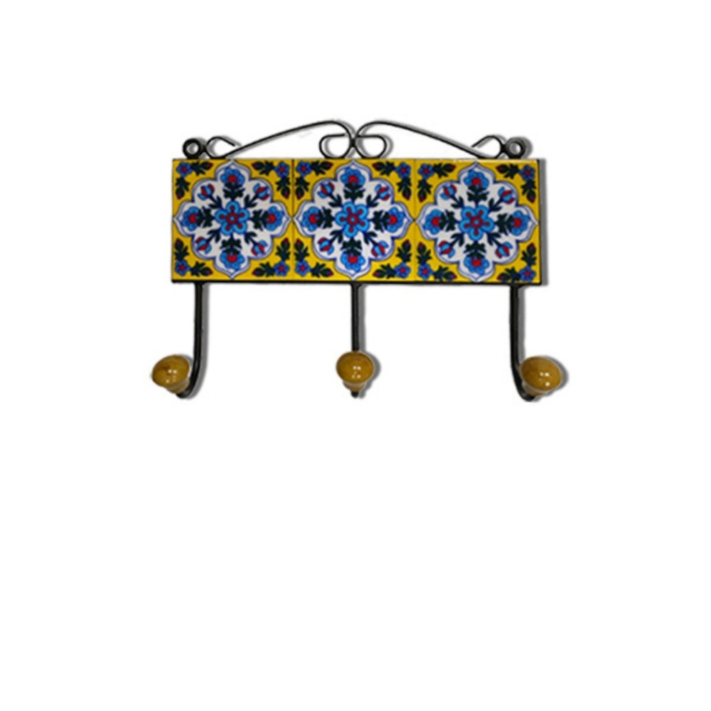 Mosaic Yellow Tile Pegs