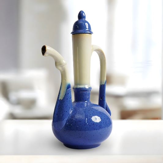 Oriental Blue And White Pitcher