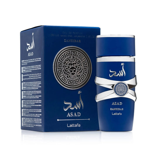 Lattafa Asad Zanzibar EDP 100ml Perfume for Men