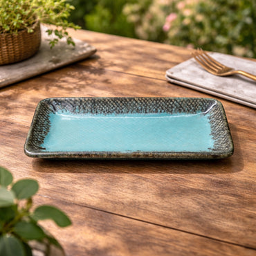 Ceramic Rectangular 26cm Platter Set of 2