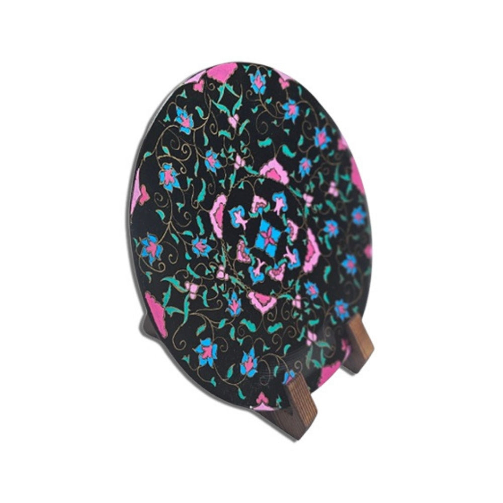 Filomina Ceramic Black Plate