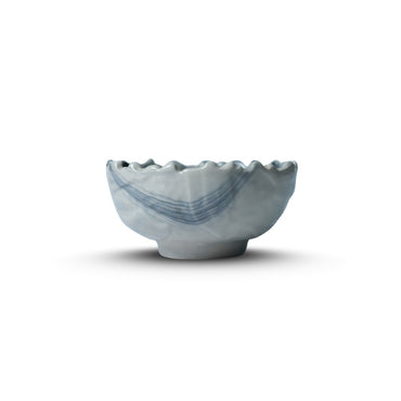 White Edge Bowl Set of 2