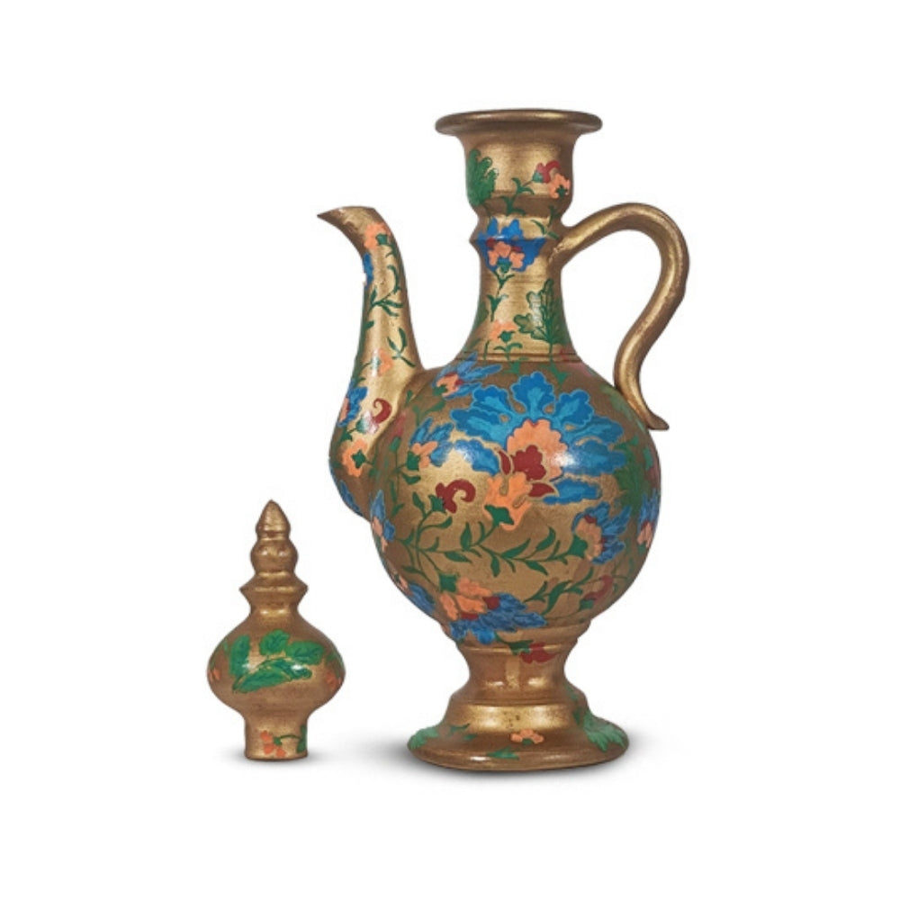 Jurrah Golden Decorative Ceramic Pitcher