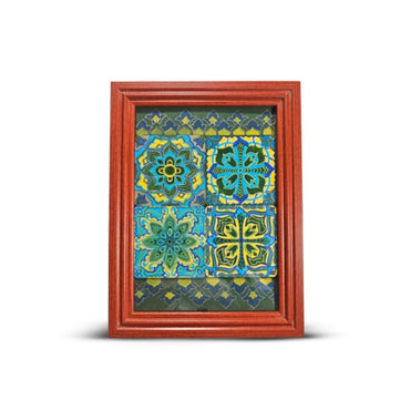 Cleopatra Green Rectangle Frame