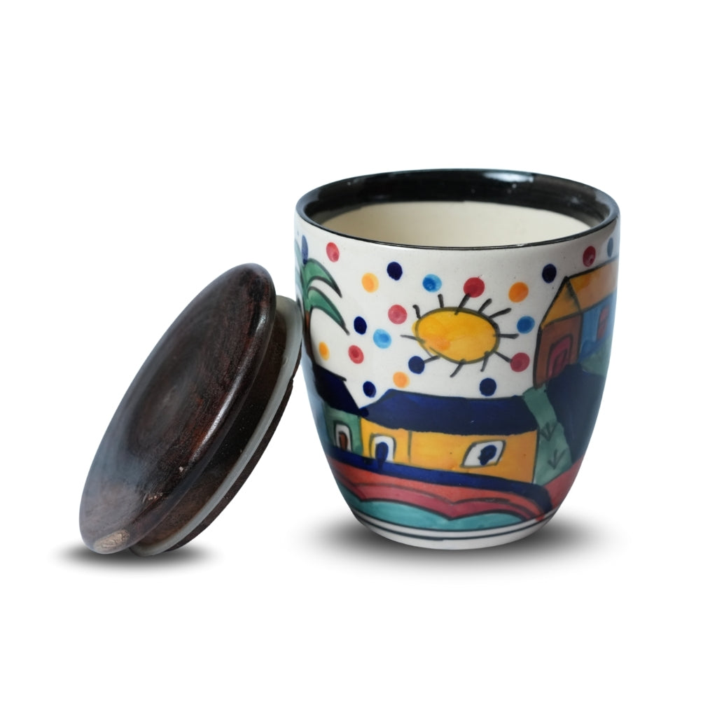 Turkish Circular Canister Set of 2