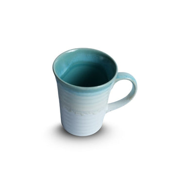 Aqua Edge White Mug Set of 6