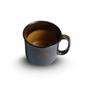 Dark Espresso Brown Ceramic Jumbo Mug Set of 4