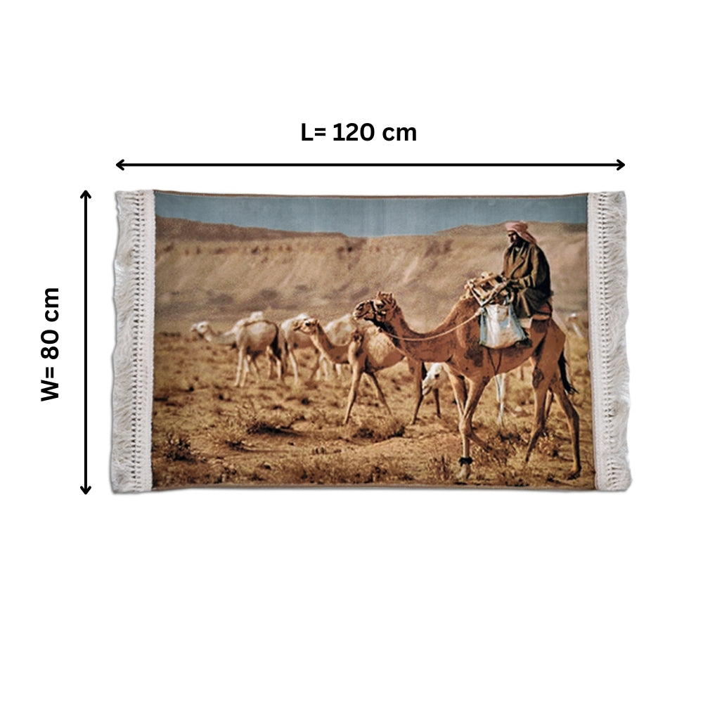 Bedouin Camels Tapestry - Desert Nomad Wall Art