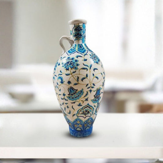 Sahra White Arabian Vase