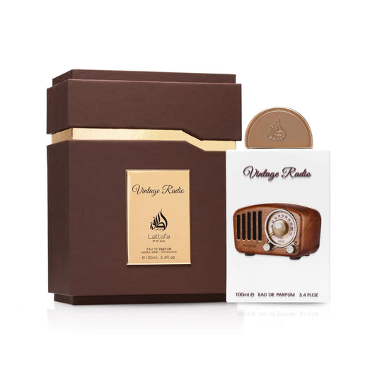Lattafa Pride Vintage Radio EDP 100ml Perfume for Men & Women