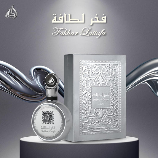 Lattafa Fakhar Platin EDP 100ml Perfume for Men & Women