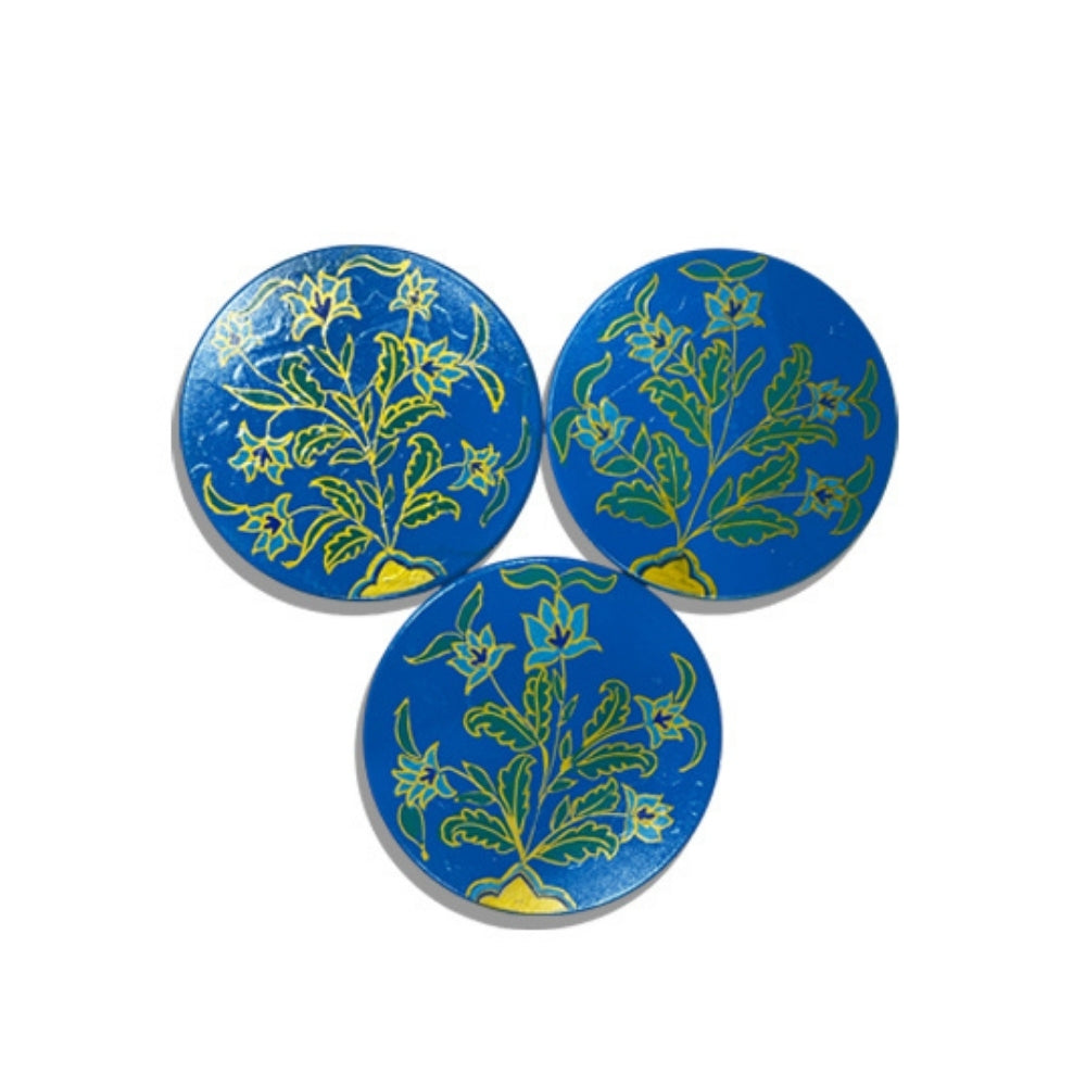 Sky Blue Coasters Set of 5