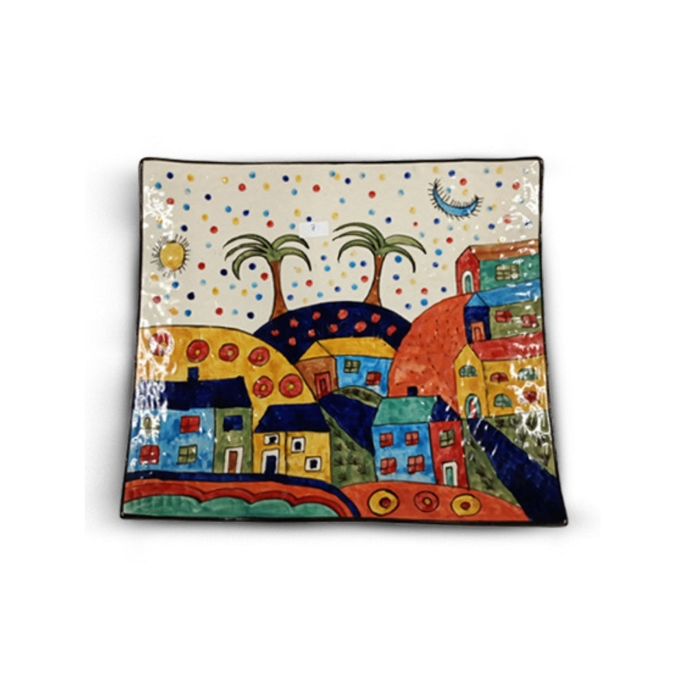 Turkish Ceramic Rectangular Serving Platter