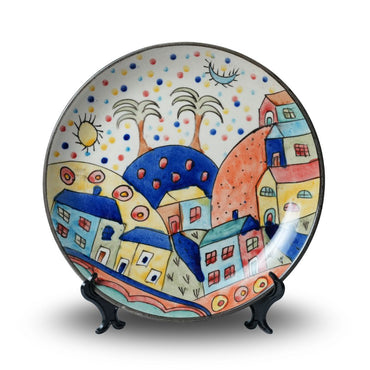 Turkish City Full Plate Set of 6