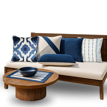Azure Cushion Covers Collection