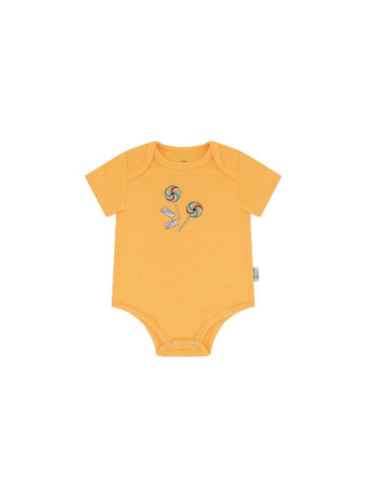 Baby Boys and Girls Candy 100% Organic Cotton Loose Fit Bodysuit