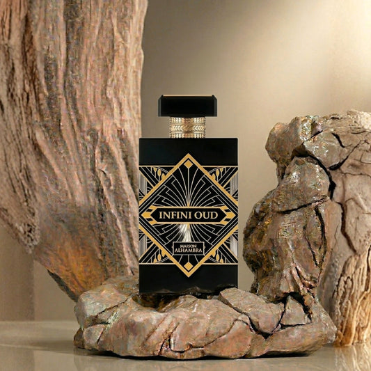 maison alhambra infini oud edp 100ml perfume for men and women woody fragrance