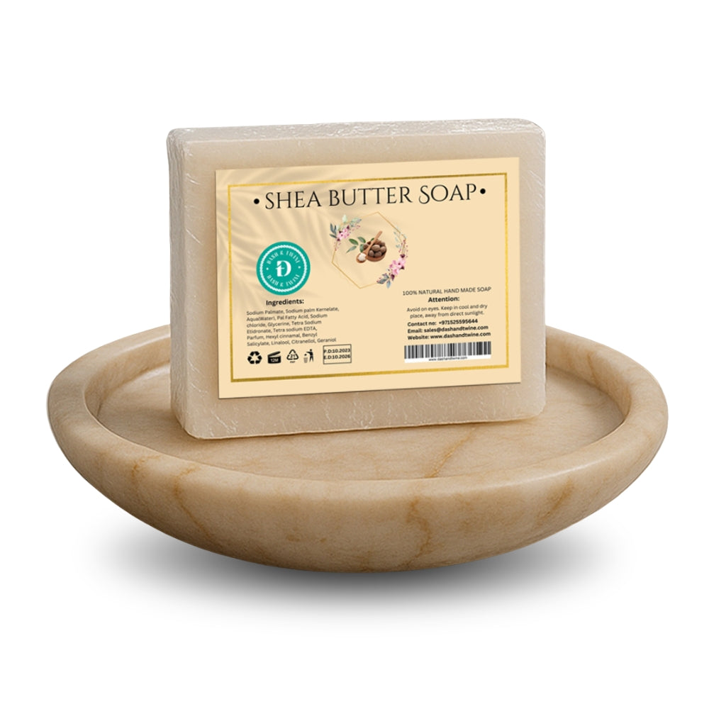 Shea Butter Soap - Handmade Creamy Moisture Bar for Dry & Sensitive Skin