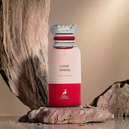 maison alhambra love spark edp 80ml perfume for men and women floral fragrance