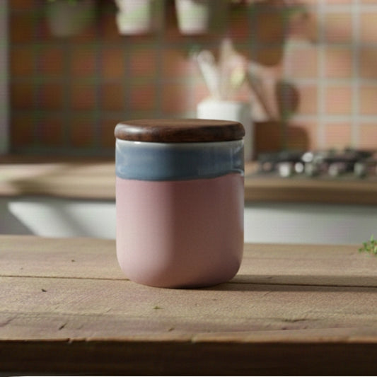 multicolour ceramic pickle jar with lid set of 2 kitchen storage containers for pickle mayonnaise sauces and condiments
