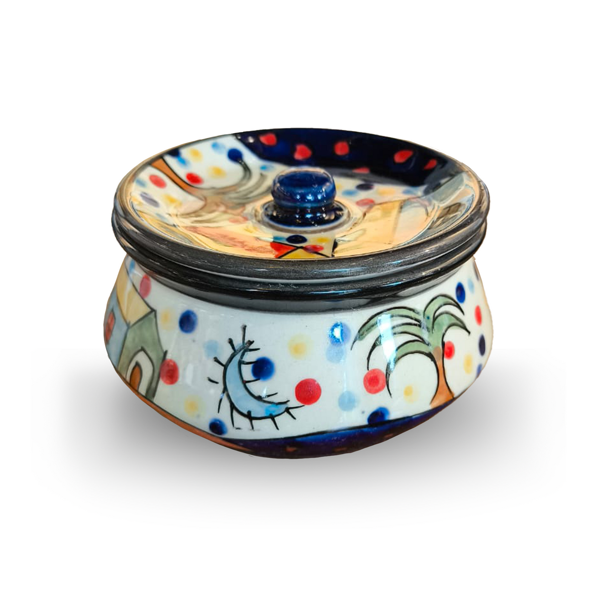 Turkish Ceramic Serving Handi U1