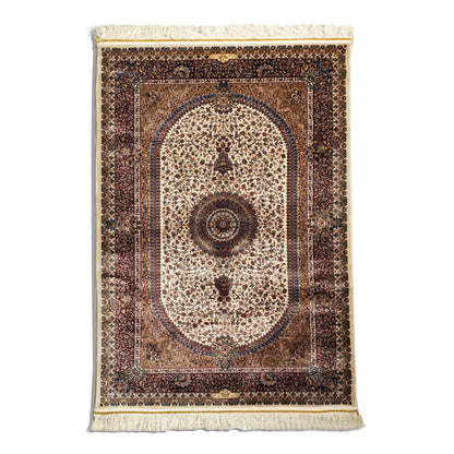 Persian Heritage Silk Carpet