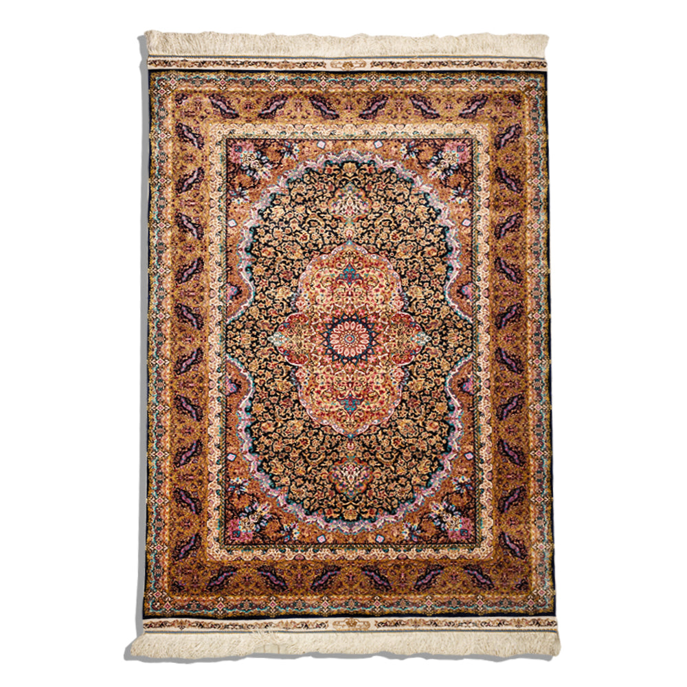 Multicolour Silk Carpet