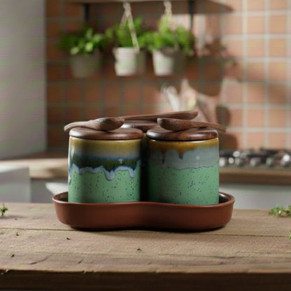 Multicolour Pickle Set of 3-F