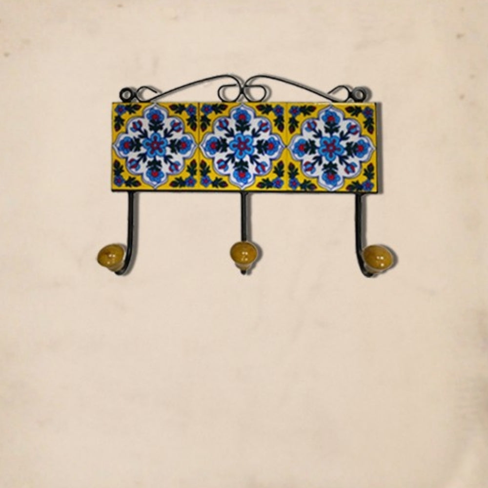 Mosaic Yellow Tile Pegs