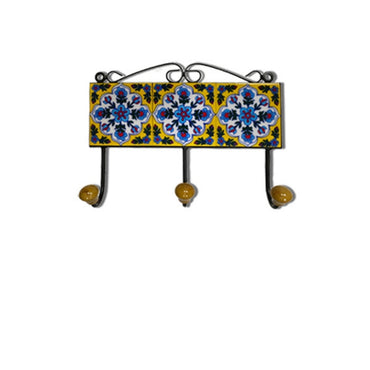 Mosaic Yellow Tile Pegs