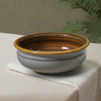 Yellow Edge Grey Handi Set of 2