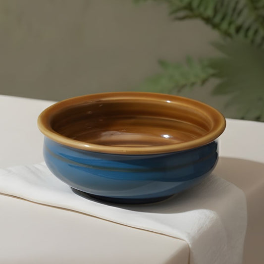 Yellow Edge Blue Handi Set of 2