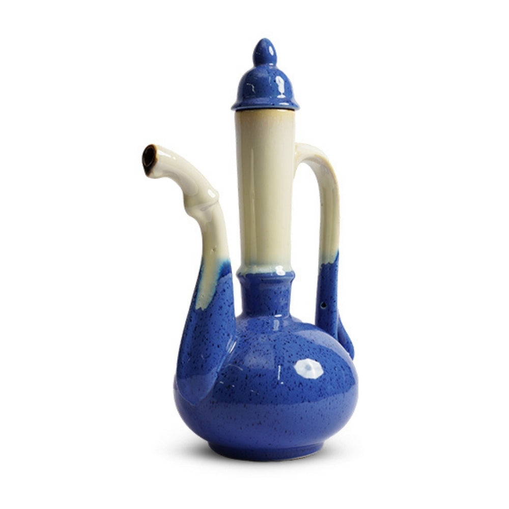 Oriental Blue And White Pitcher