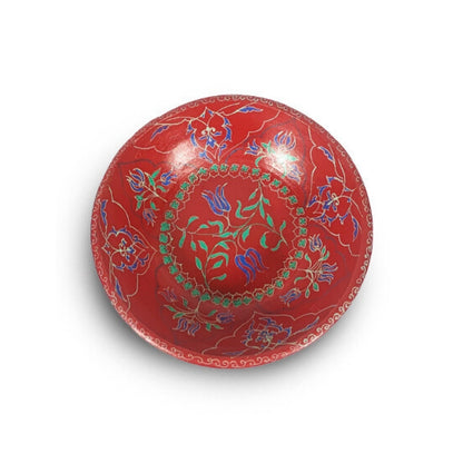 Dalia Red Centerpiece Bowl