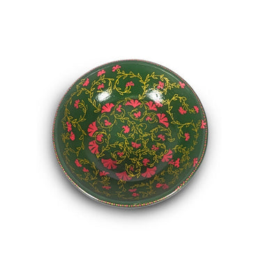 Dalia Green Centerpiece Bowl