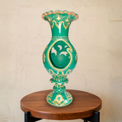 Aromaise Green Incense Vase Stand