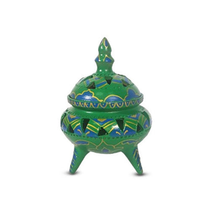 Aromaise Green Incense Lid Stand