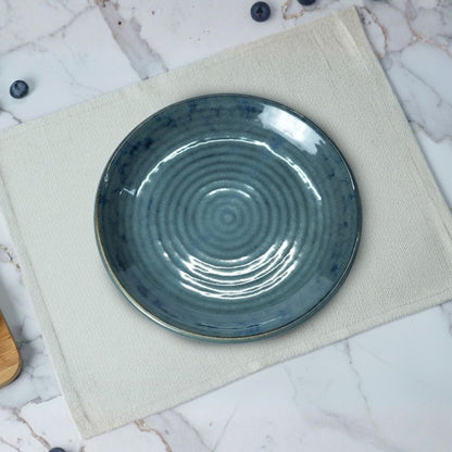 Deep Sea Green Quarter plate Set of 6