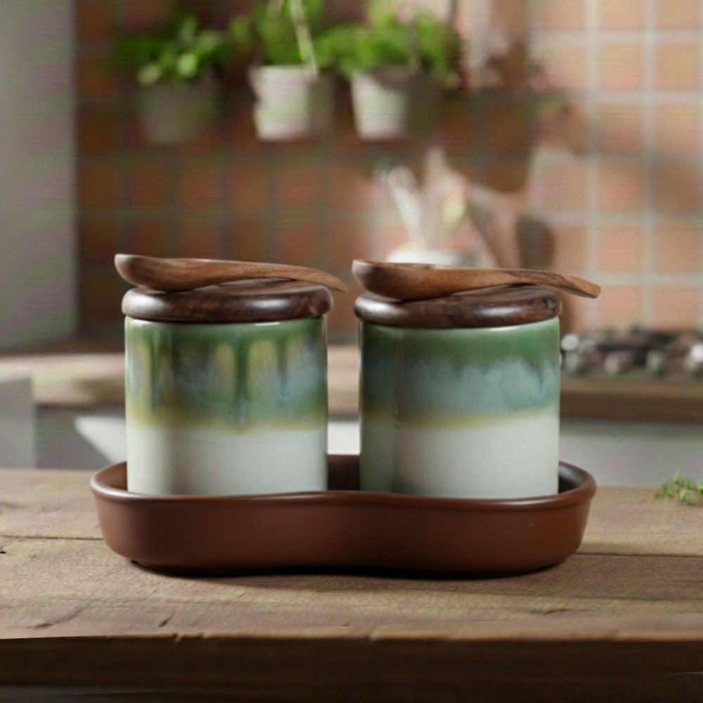 Multicolour Pickle Set of 2-G