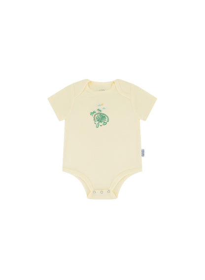 Baby Boys and Girls UAE 100% Organic Cotton Loose Fit Bodysuit