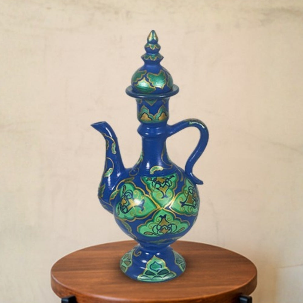 Jurrah Blue Decorative Ceramic Pitcher