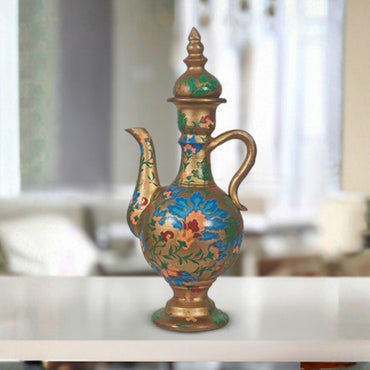 Jurrah Golden Decorative Ceramic Pitcher