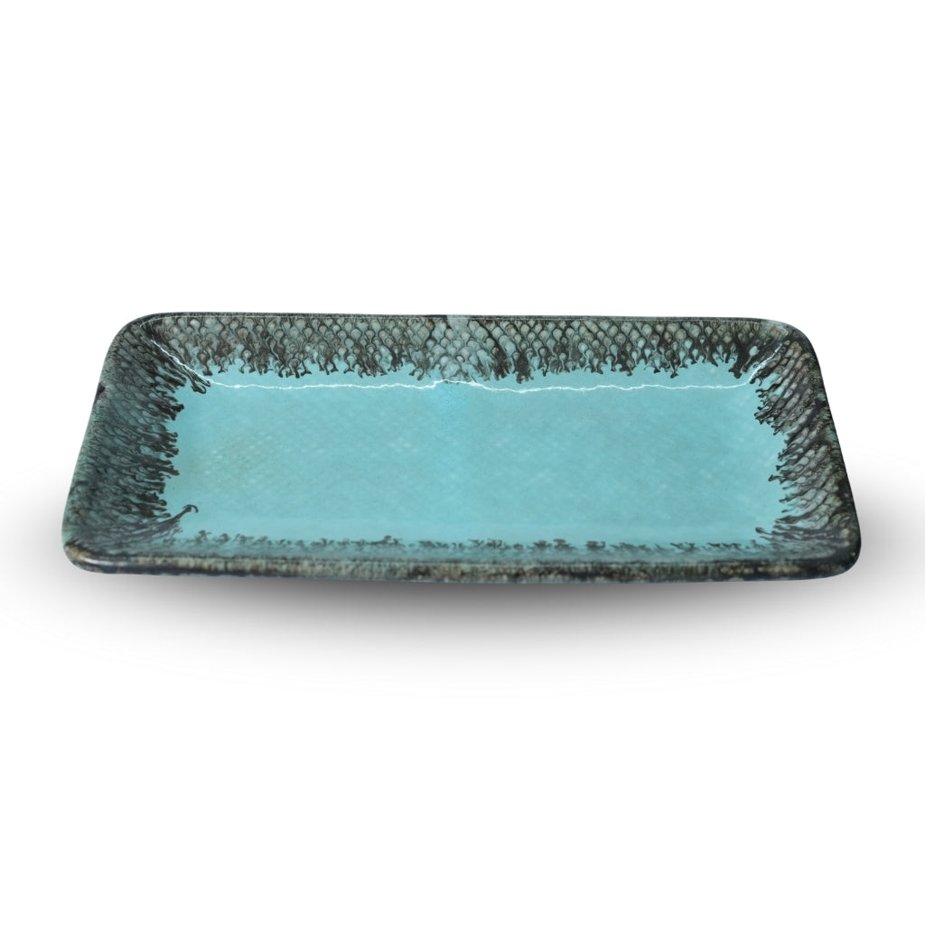 Ocean Blue Platter Set of 2