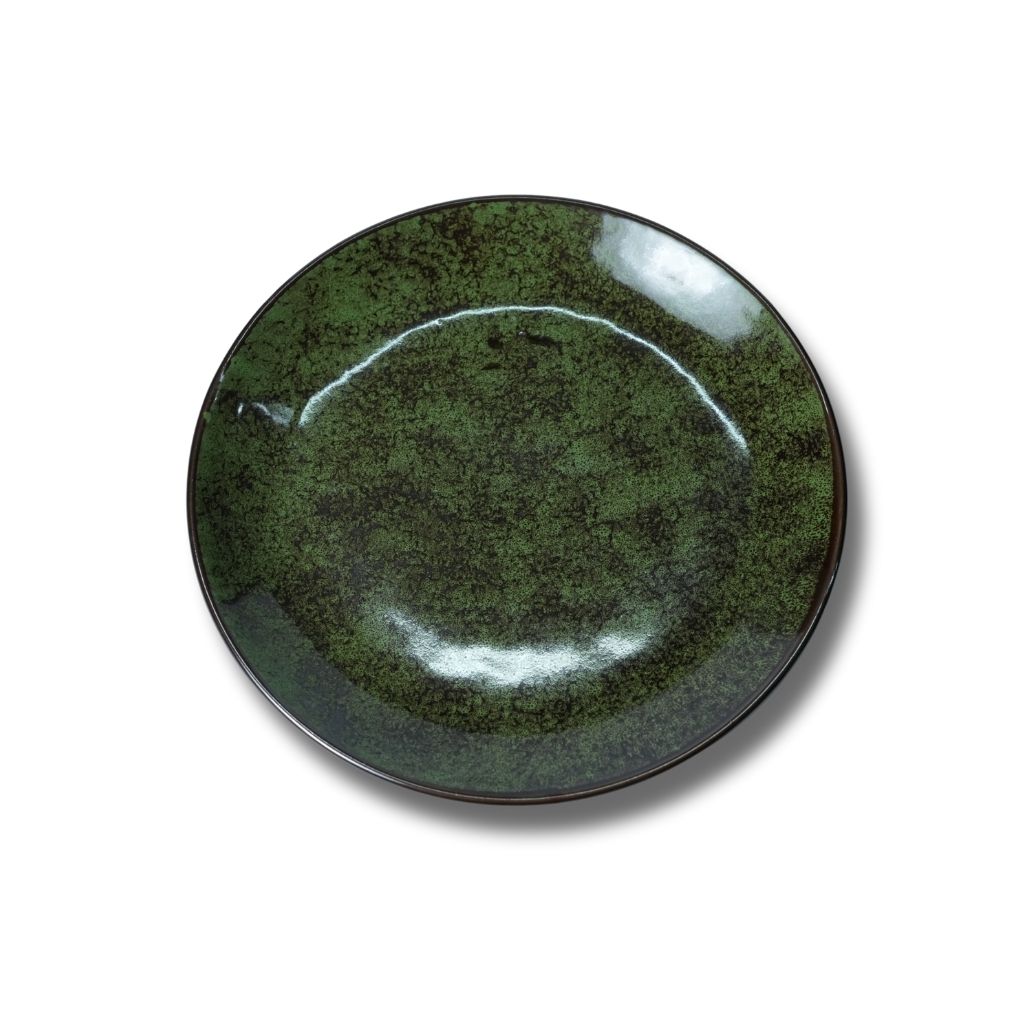 Emerald Green Quarter Plate Set of 6