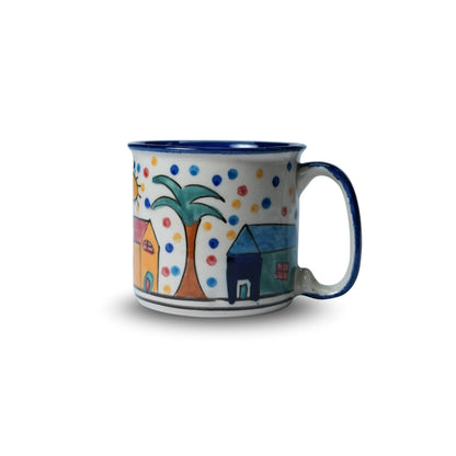 Turkish Jumbo Ceramic Mug Set of 4