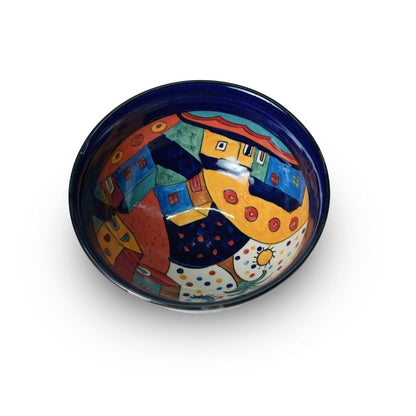 Turkish Ceramic Cone Serving Bowl Set of 2
