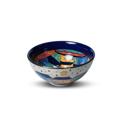 Turkish Ceramic Cone Serving Bowl Set of 2